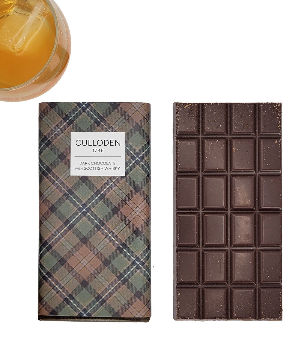 Quirky Culloden Dark Chocolate with Scottish Whisky