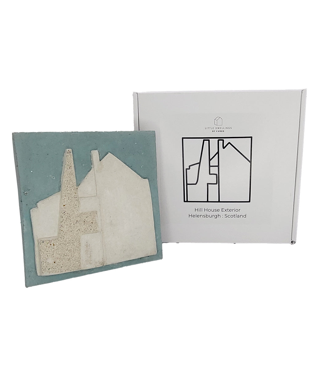 Hill House Hanging Wall Tile – Handcrafted Mackintosh Souvenir