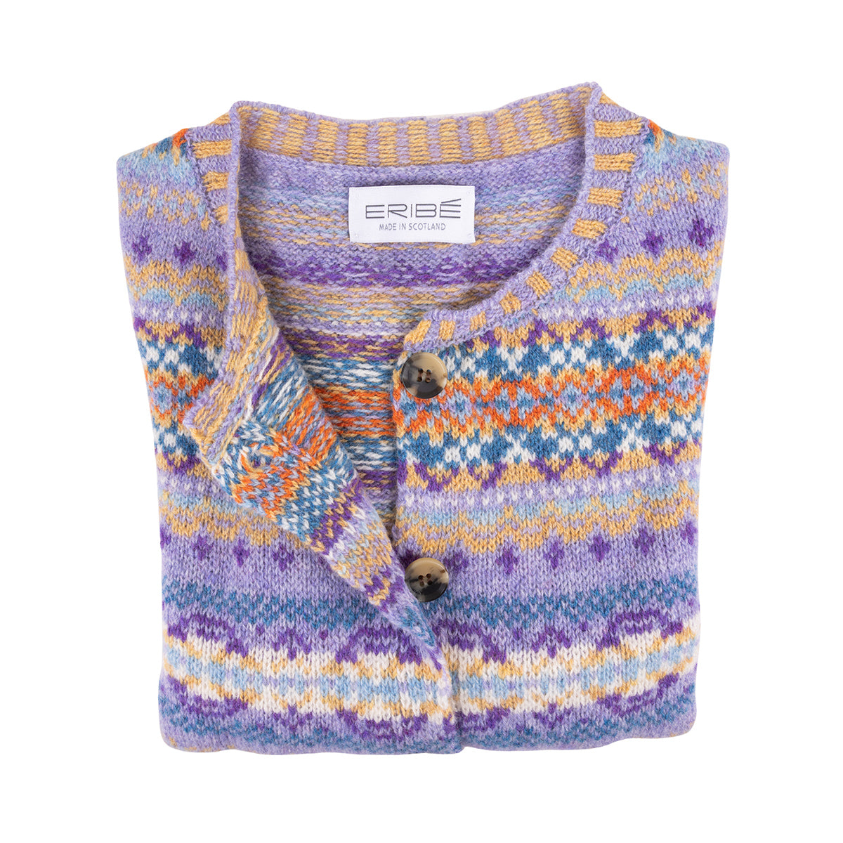 Westray Cardigan in the Balmoral Pattern by Eribé Knitwear