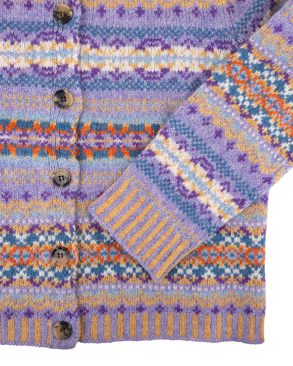 Westray Cardigan in the Balmoral Pattern by Eribé Knitwear