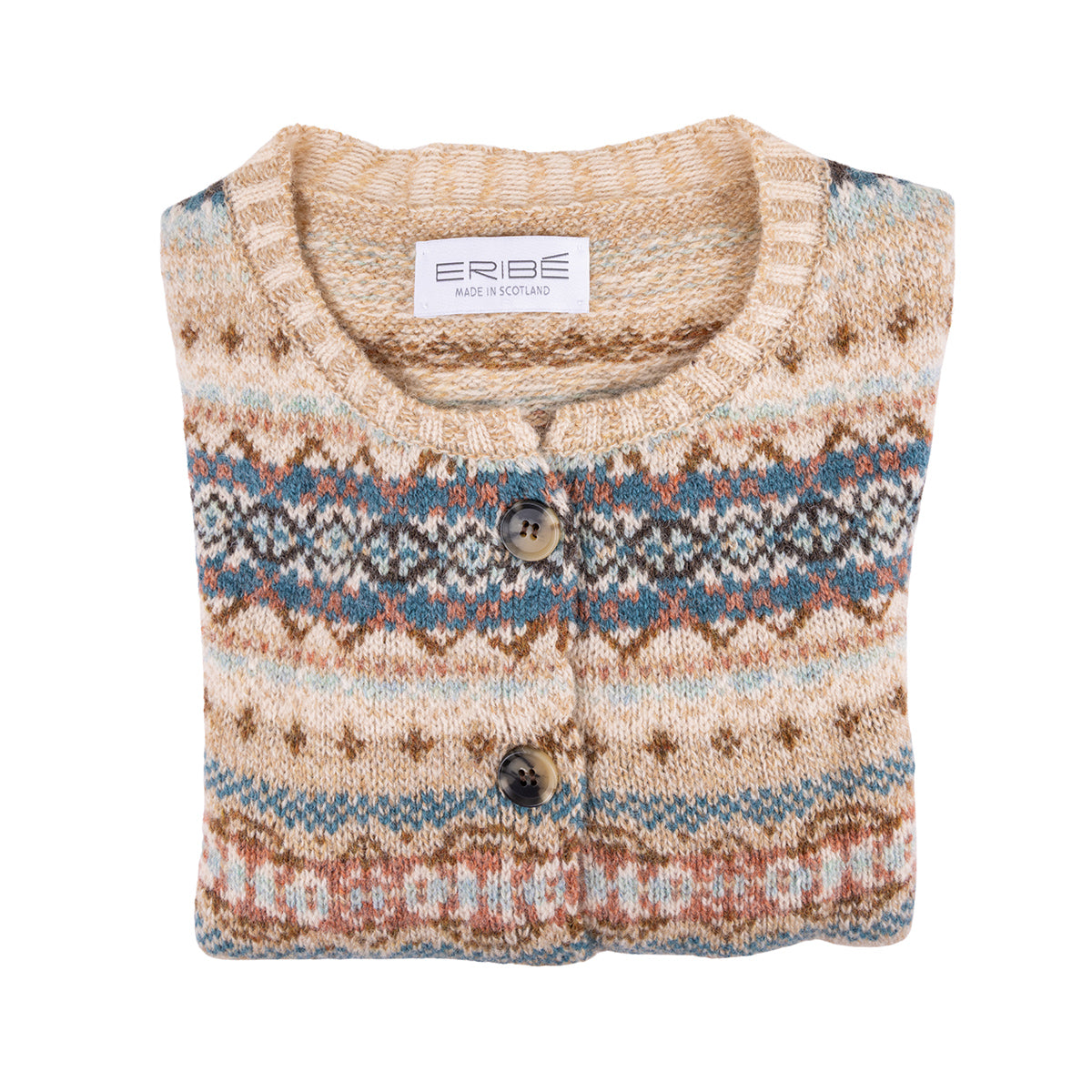 Westray Cardigan in the Roslyn Pattern by Eribé Knitwear