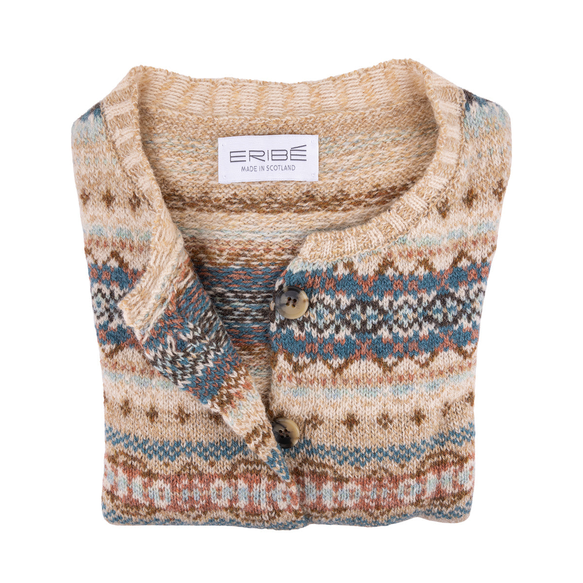 Westray Cardigan in the Roslyn Pattern by Eribé Knitwear