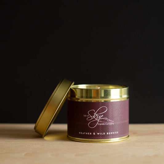 Isle of Skye Candle Co. Heather & Wild Berries Travel Candle