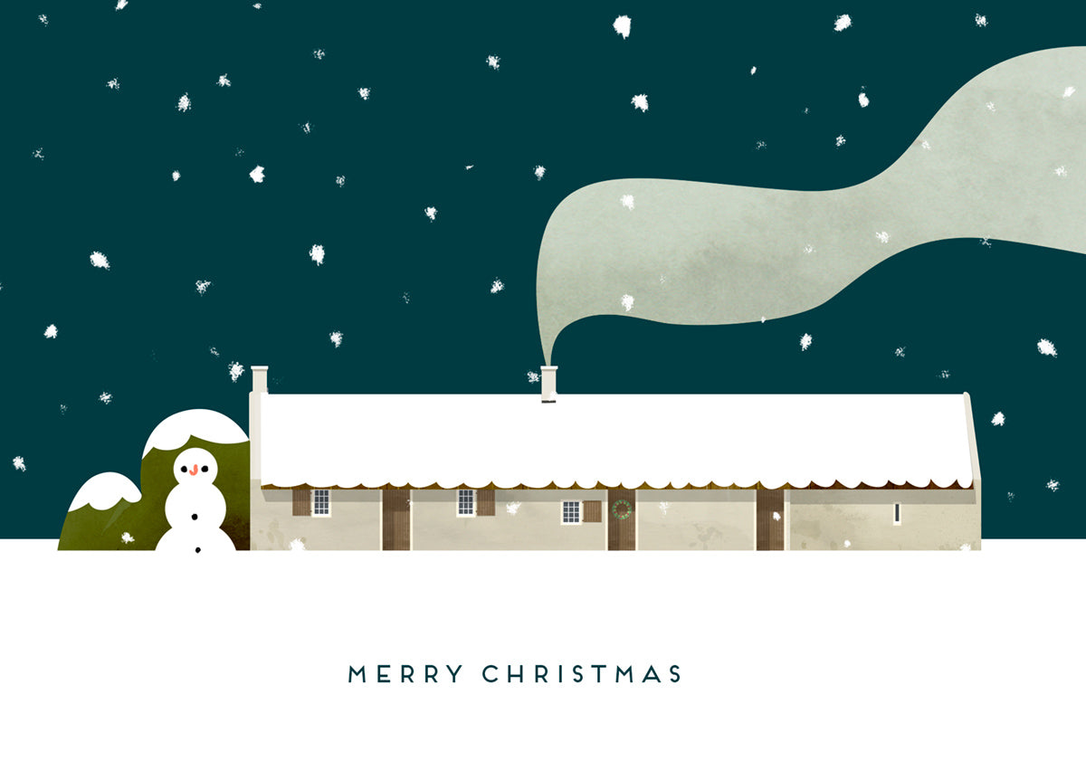 Christmas Cards Inspired by Burns Cottage