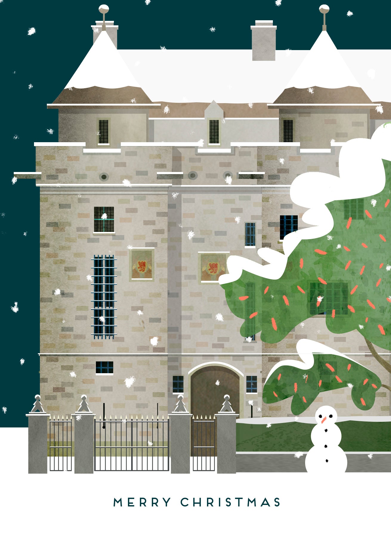 Christmas Cards Inspired by Scottish Filming Locations