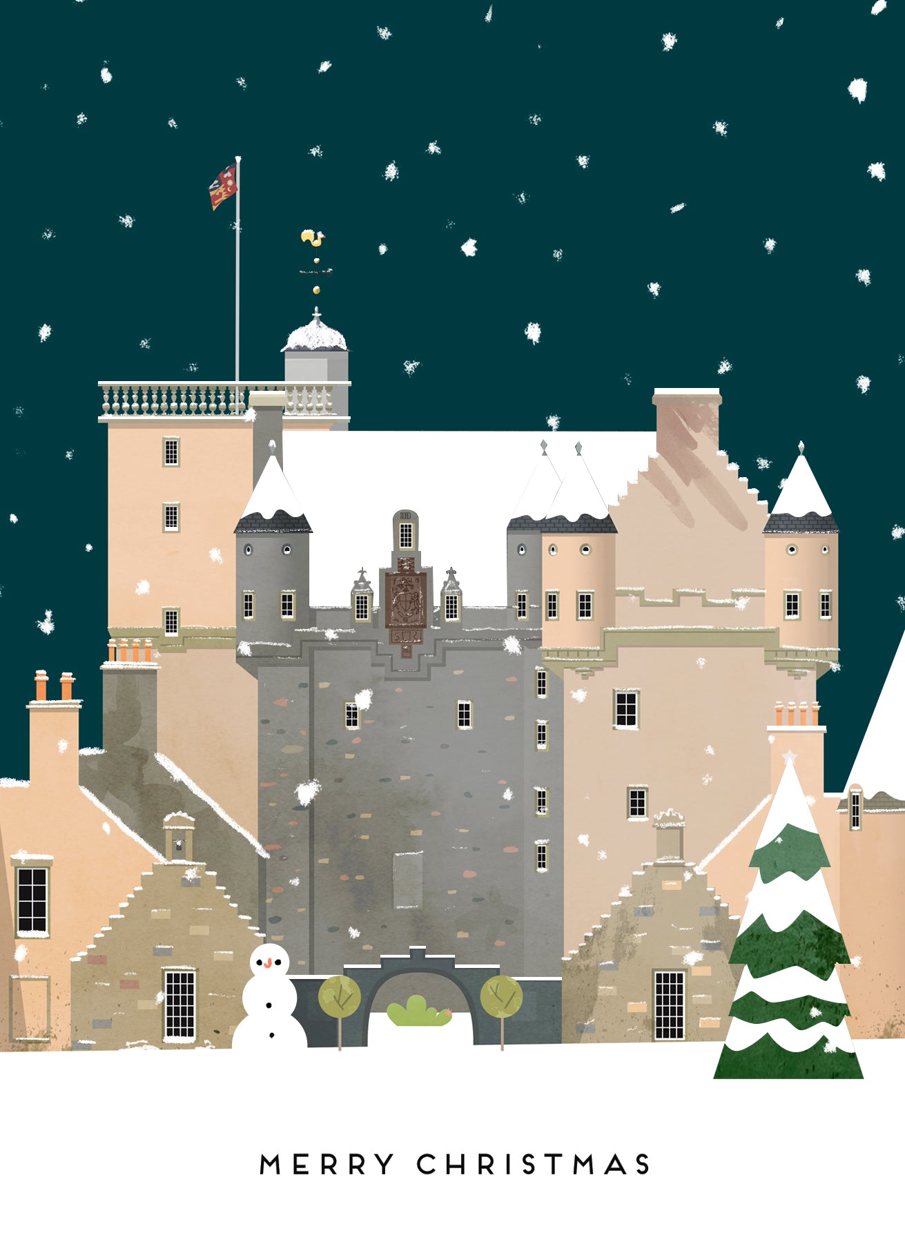Christmas Cards Inspired by Scottish Filming Locations