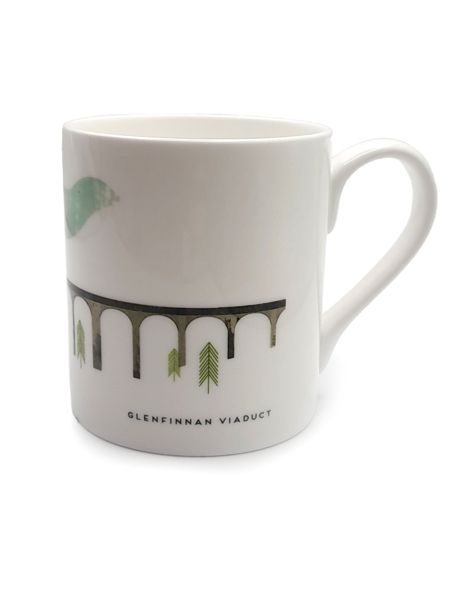 Glenfinnan Viaduct Bone China Mug