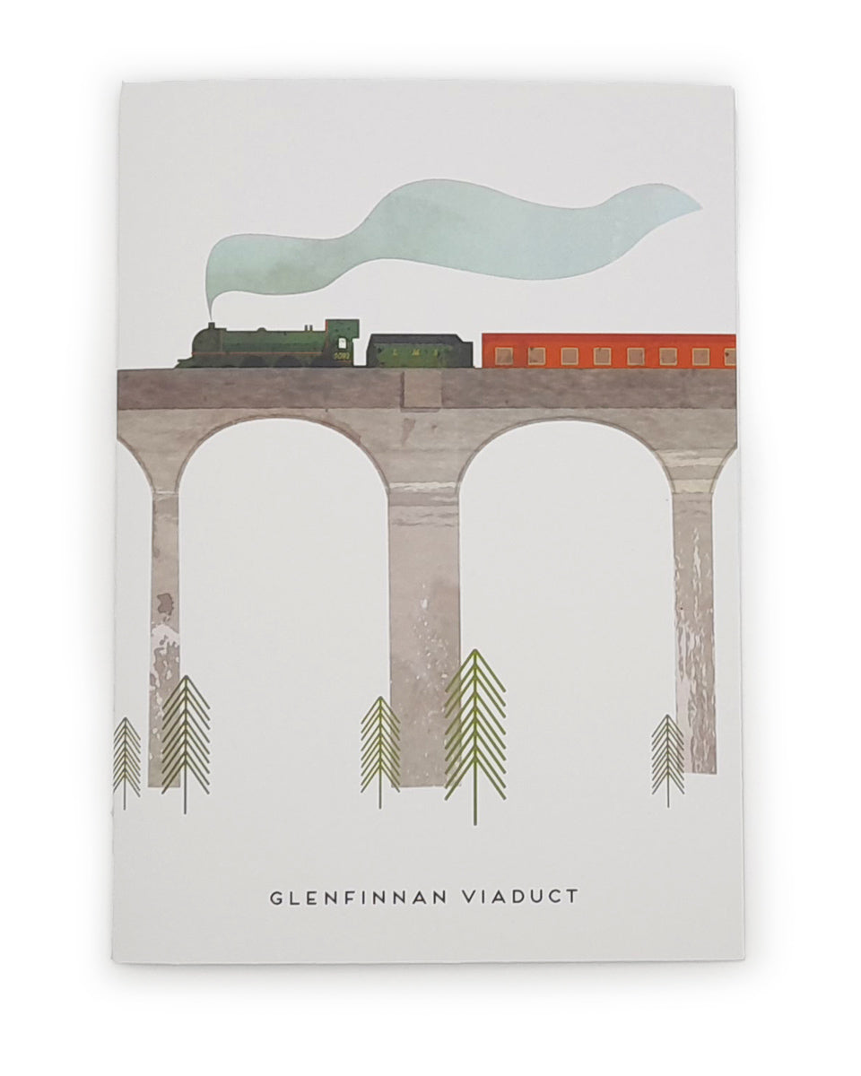 Glenfinnan Viaduct Greetings Card