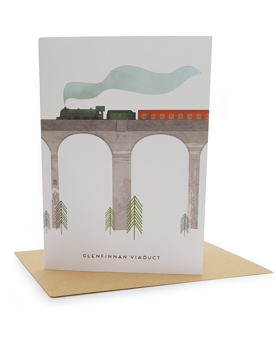 Glenfinnan Viaduct Greetings Card