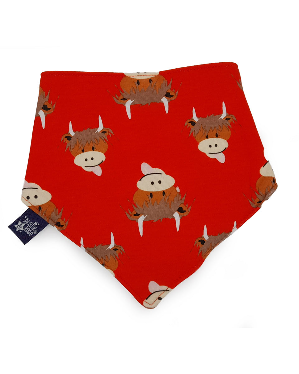 Highland Cow Bib - Blade & Rose