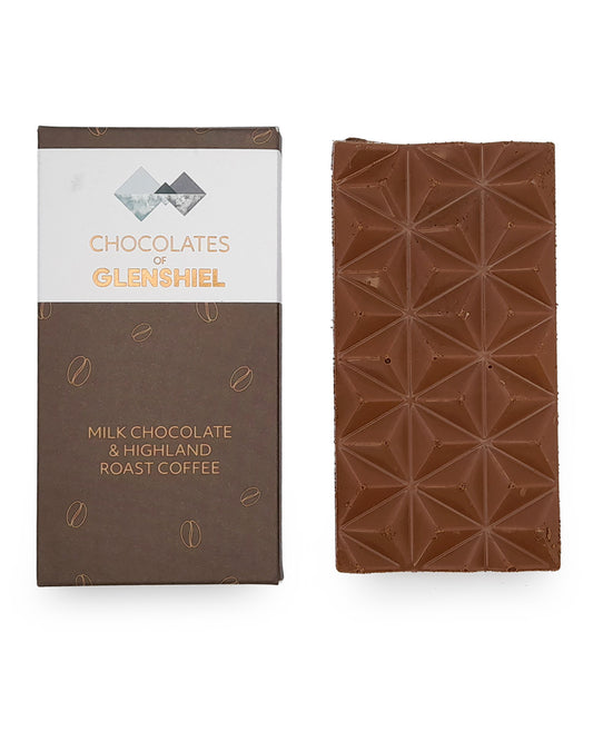 Chocolates of Glenshiel Roast Coffee & Milk Chocolate Bar