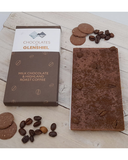 Chocolates of Glenshiel Roast Coffee & Milk Chocolate Bar