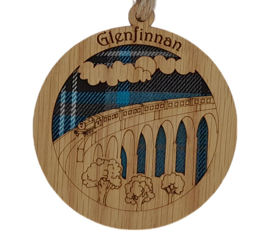 Glenfinnan Train Hanging Decoration