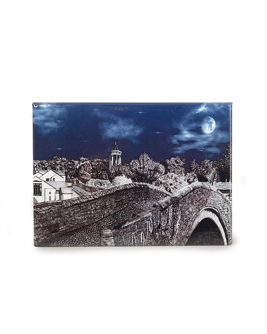 Brig o' Doon Moonlight Fridge Magnet