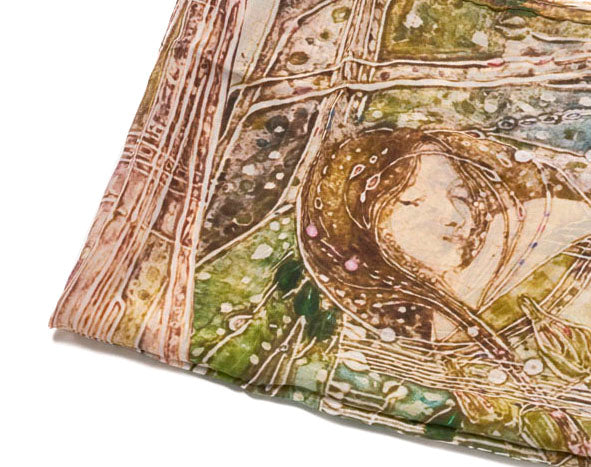 Hill House Sleeping Princess Silk Scarf