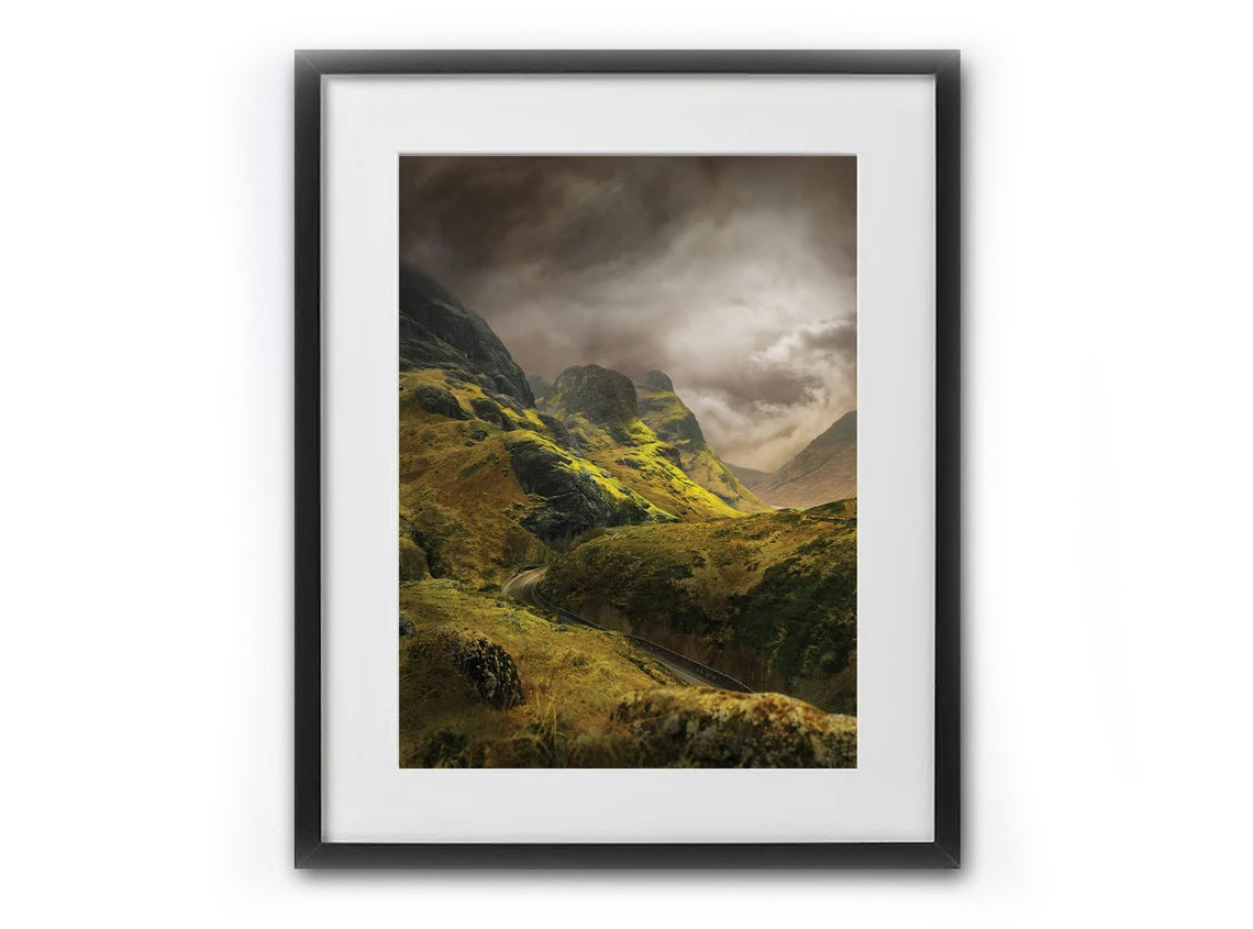 The Three Sisters Glencoe A4 Print