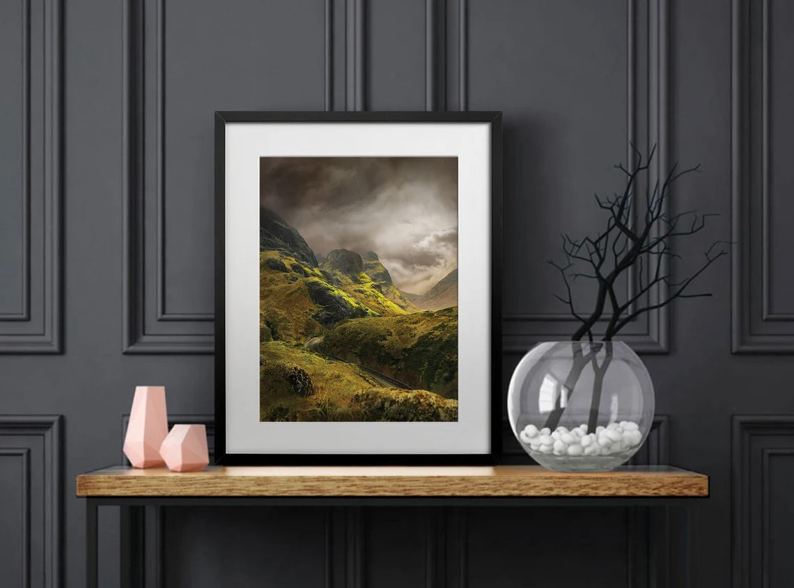 The Three Sisters Glencoe A4 Print