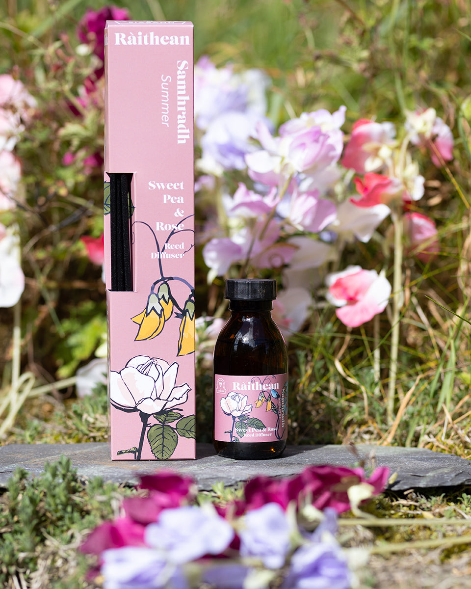 Ràithean Summer Diffuser - Sweet Pea & Rose
