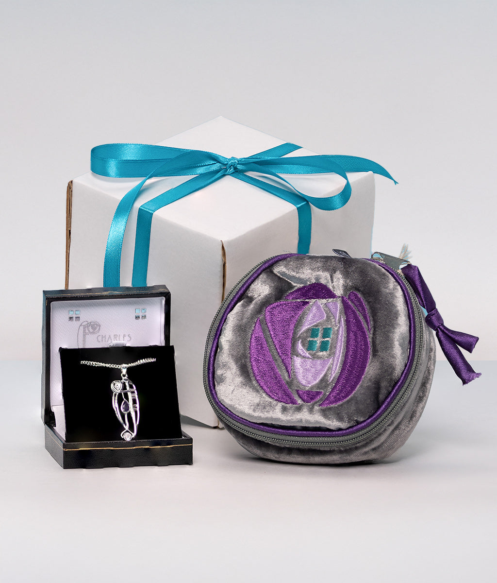 Charles Rennie Mackintosh Necklace Gift Box