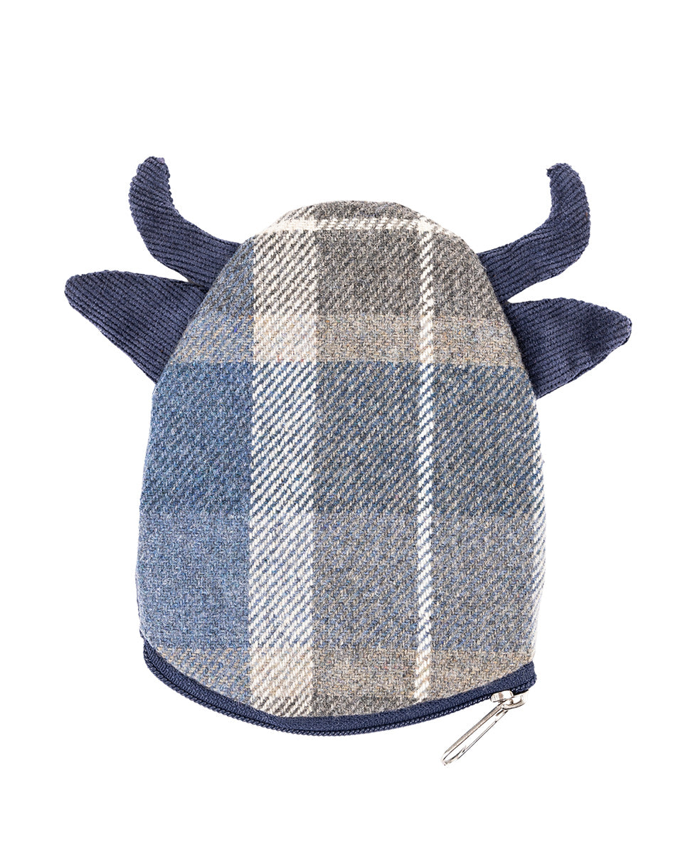 Earth Squared - Tweed Highland Cow Purse