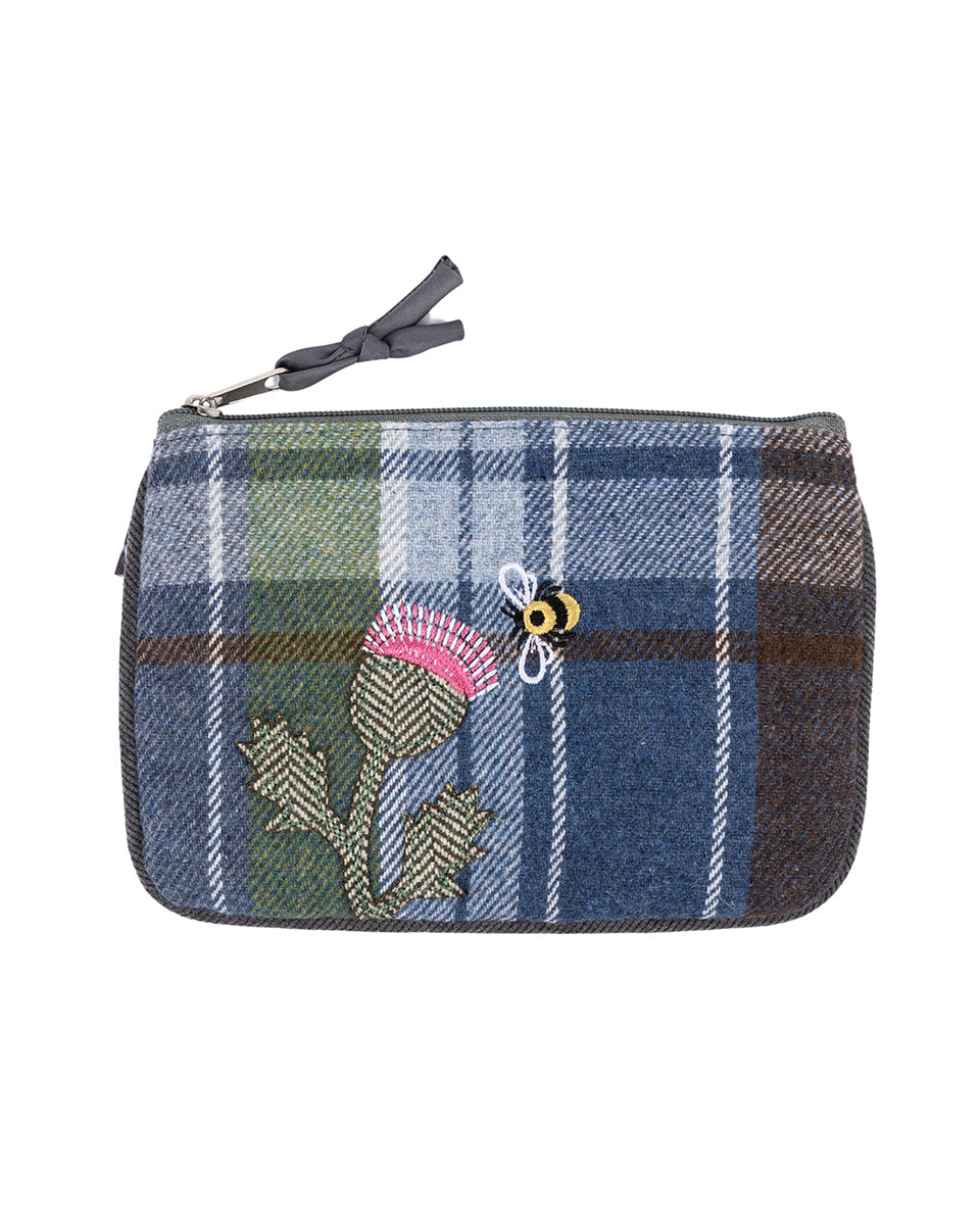 Harbour Tweed Thistle Purse