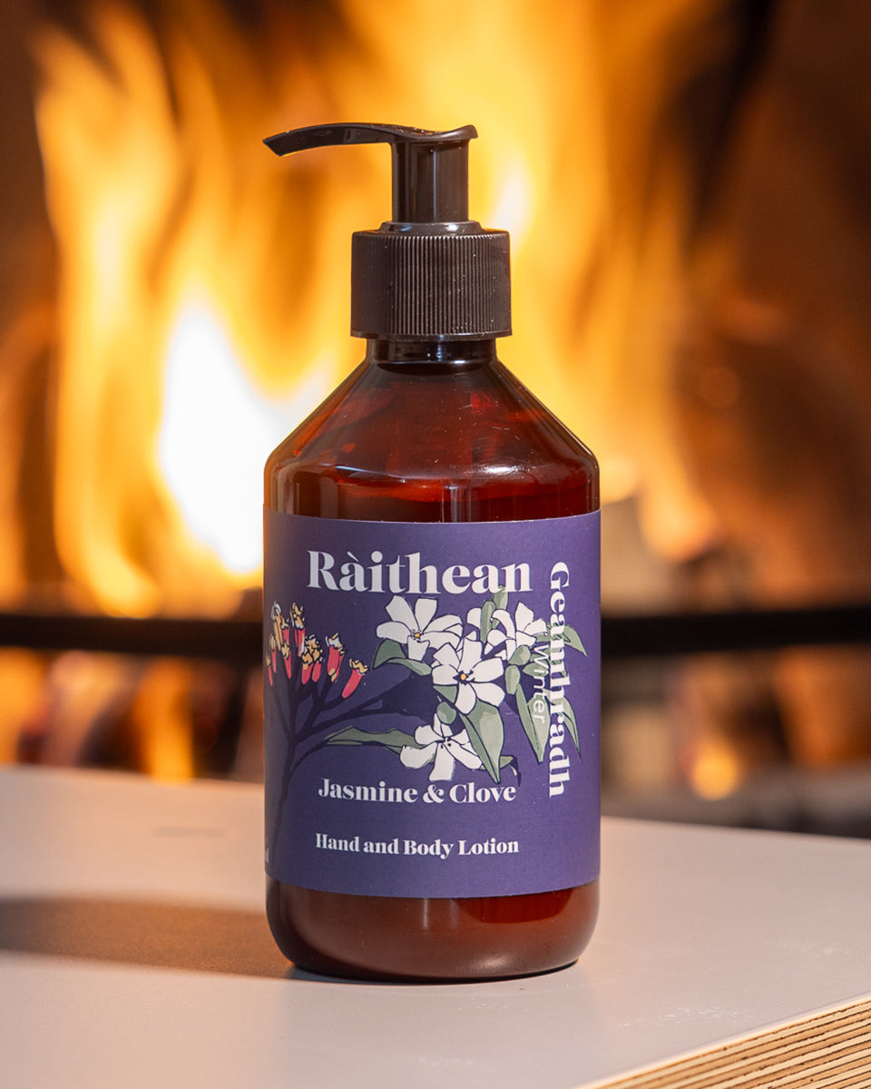 Ràithean Winter Hand & Body Lotion - Jasmine & Clove