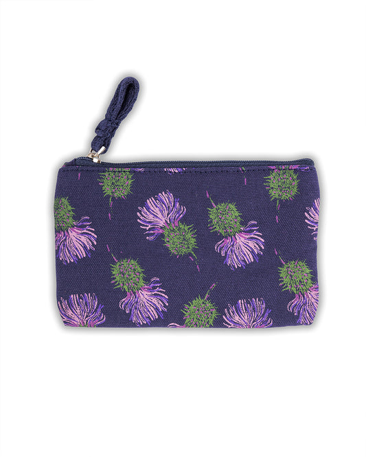 Purple Thistle Purse