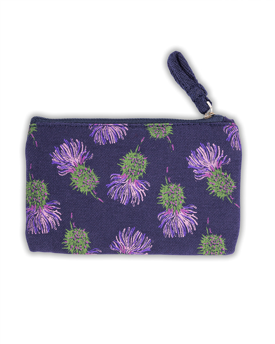 Purple Thistle Purse