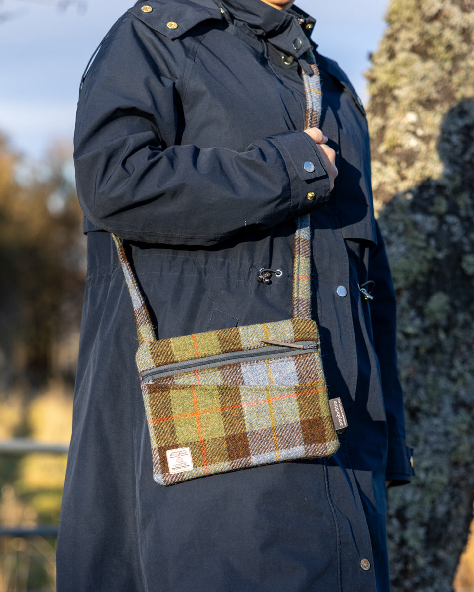 McLeod Harris Tweed Cross Body Bag