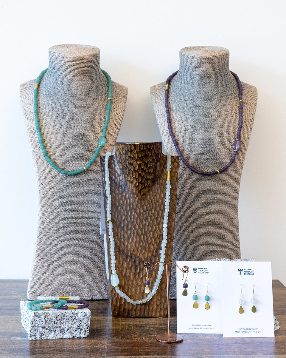 Just Trade Recycled Glass Jewellery Collection