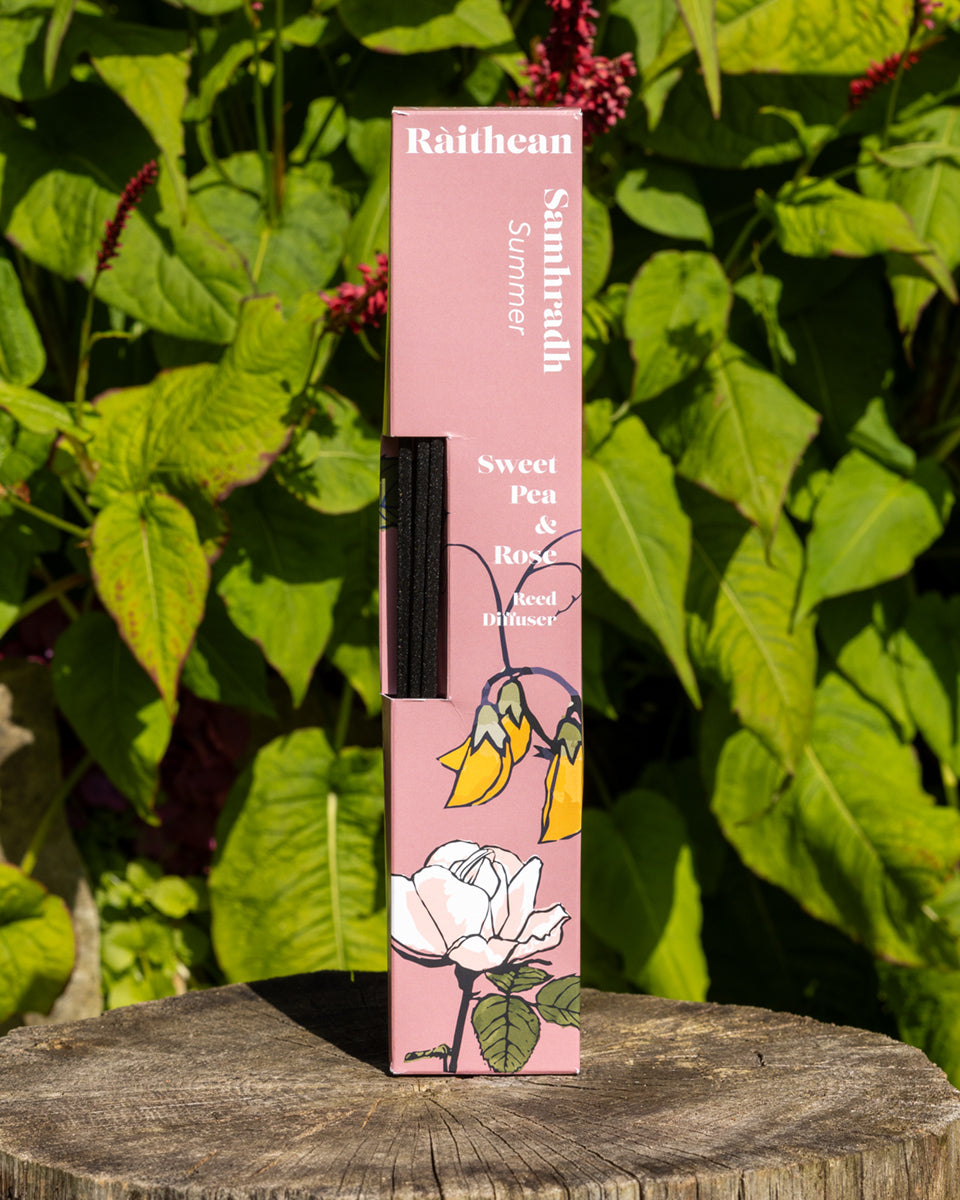 Ràithean Summer Diffuser - Sweet Pea & Rose