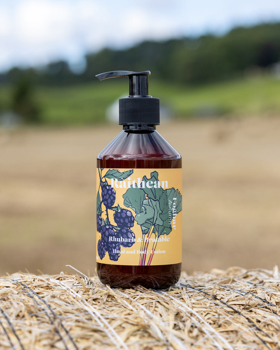 Ràithean Autumn Hand & Body Lotion - Rhubarb & Bramble