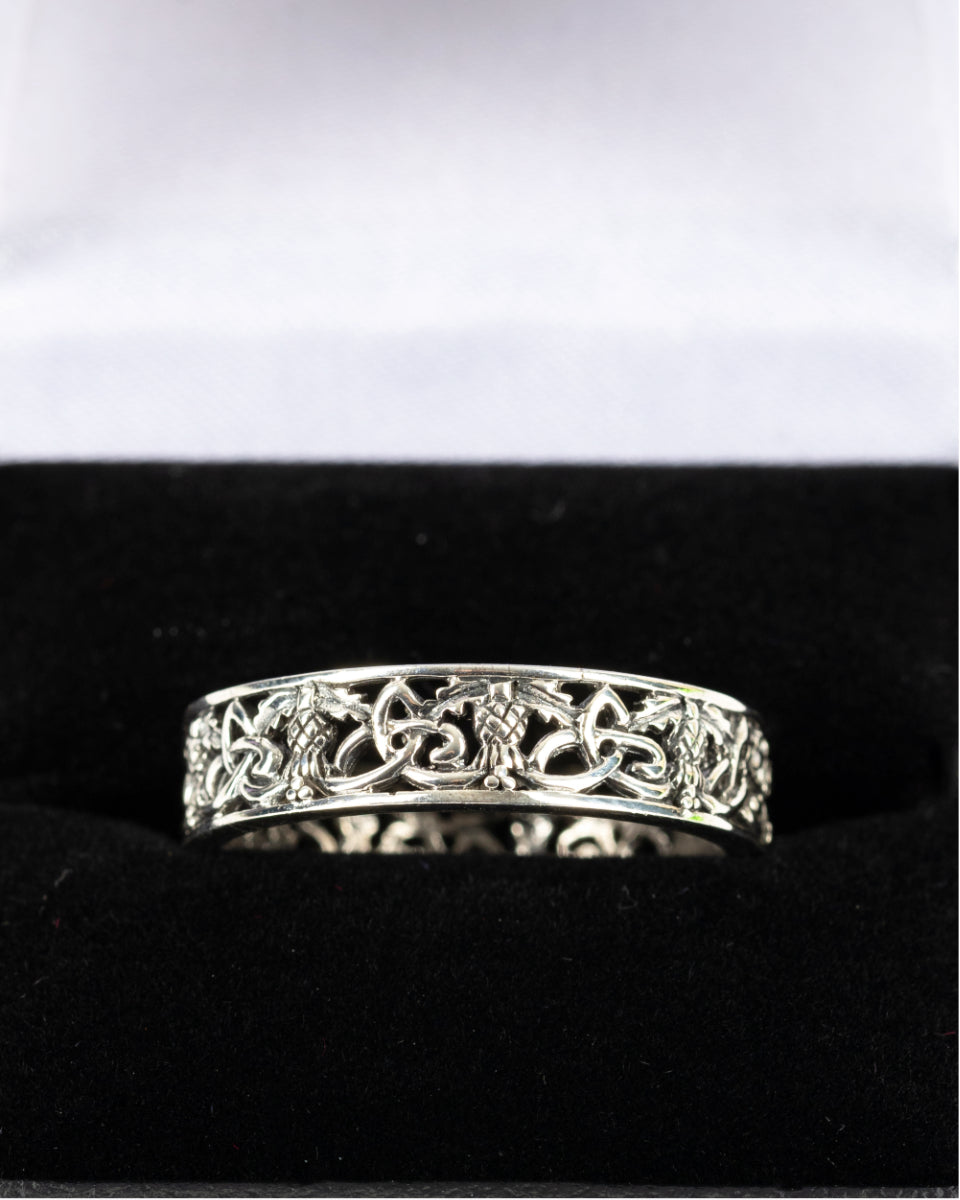 Outlander Inspired Silver Ring