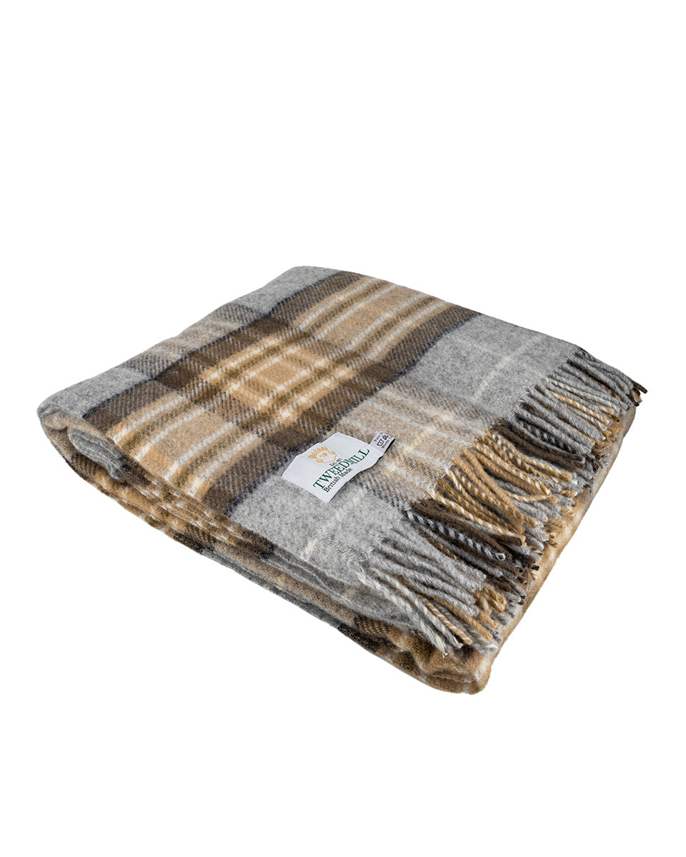McKeller Pure New Wool Throw Blanket - National Trust for Scotland
