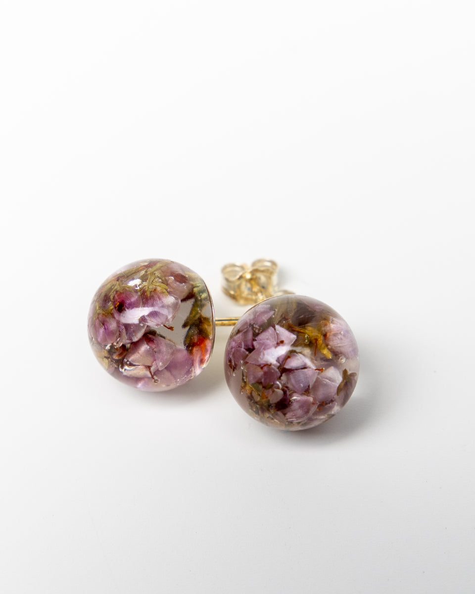 Culloden Heather Earrings 11mm