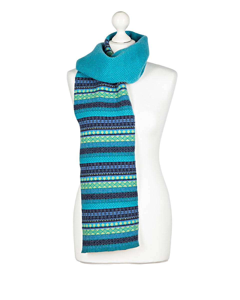 Kilda Merino Lambswool Scarves - Marina