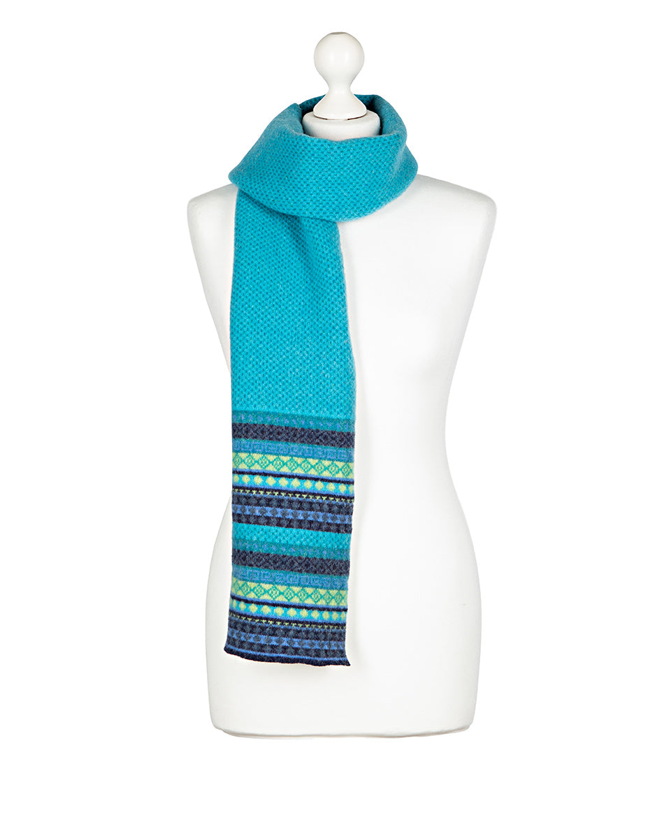 Kilda Merino Lambswool Scarves - Marina