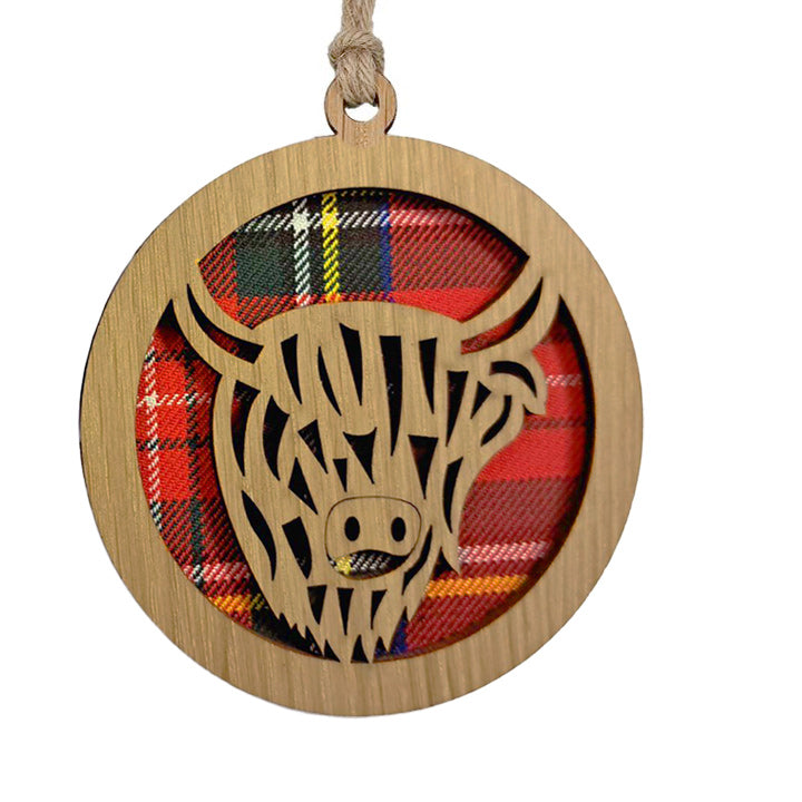 Christmas Coo Head Hanging Decoration