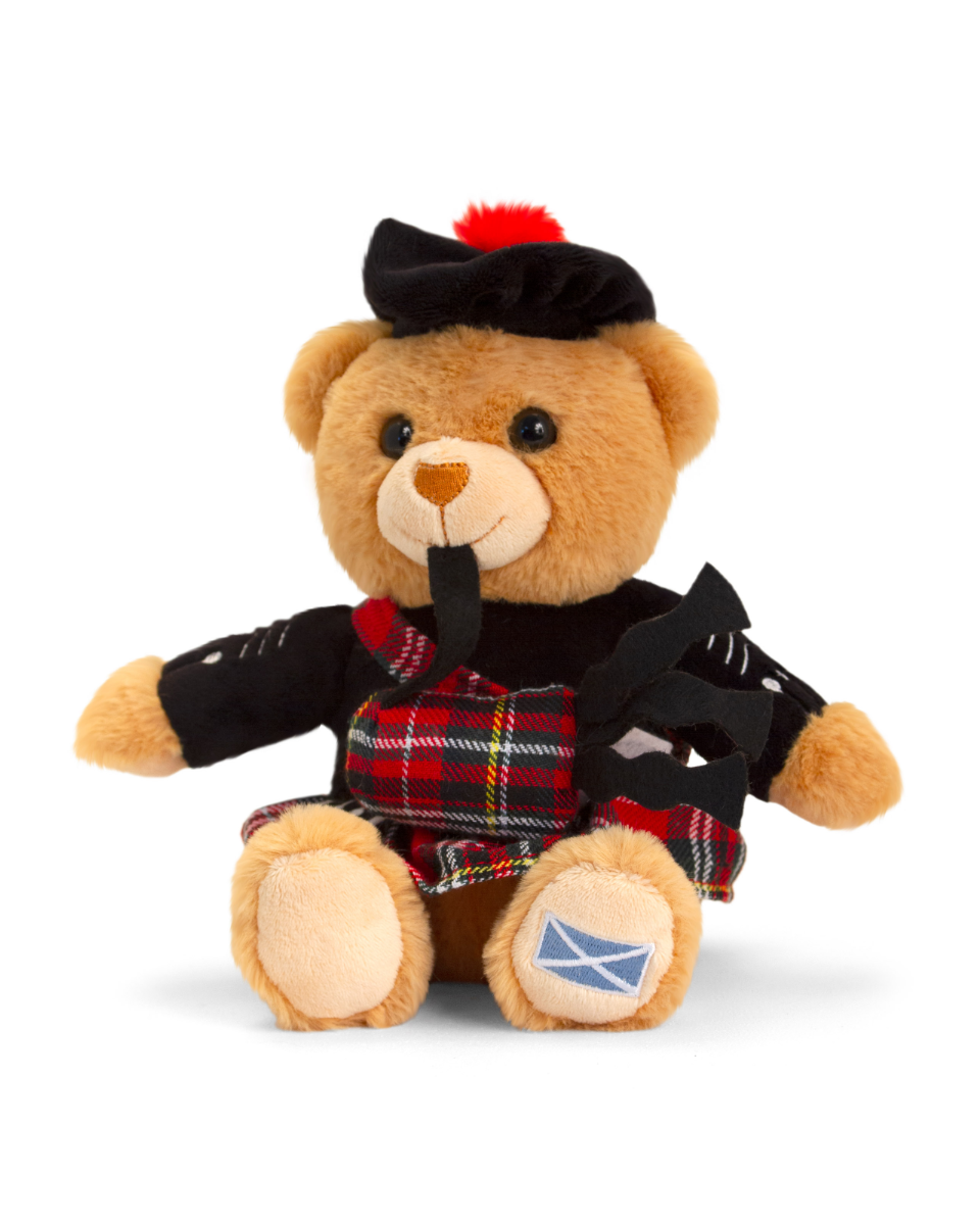 Scotland Piper Soft Toy - 100% Recycled