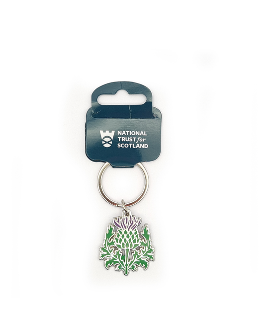 Scotland Thistle Keyring