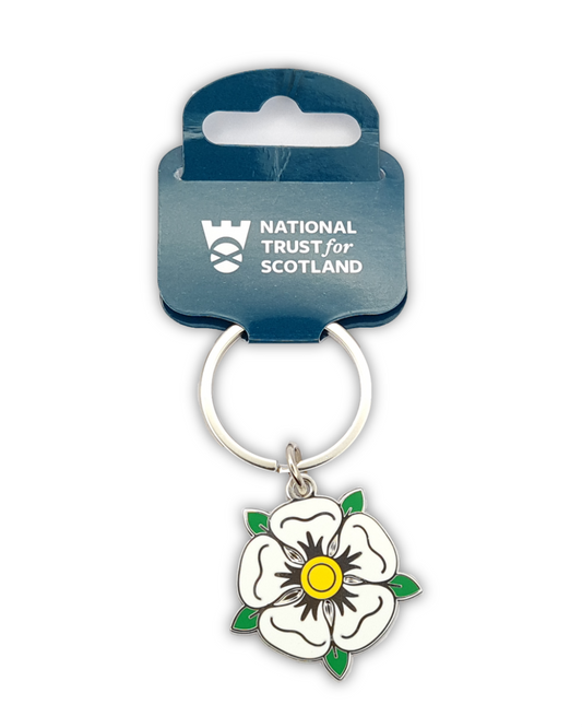 Jacobite Rose Keyring