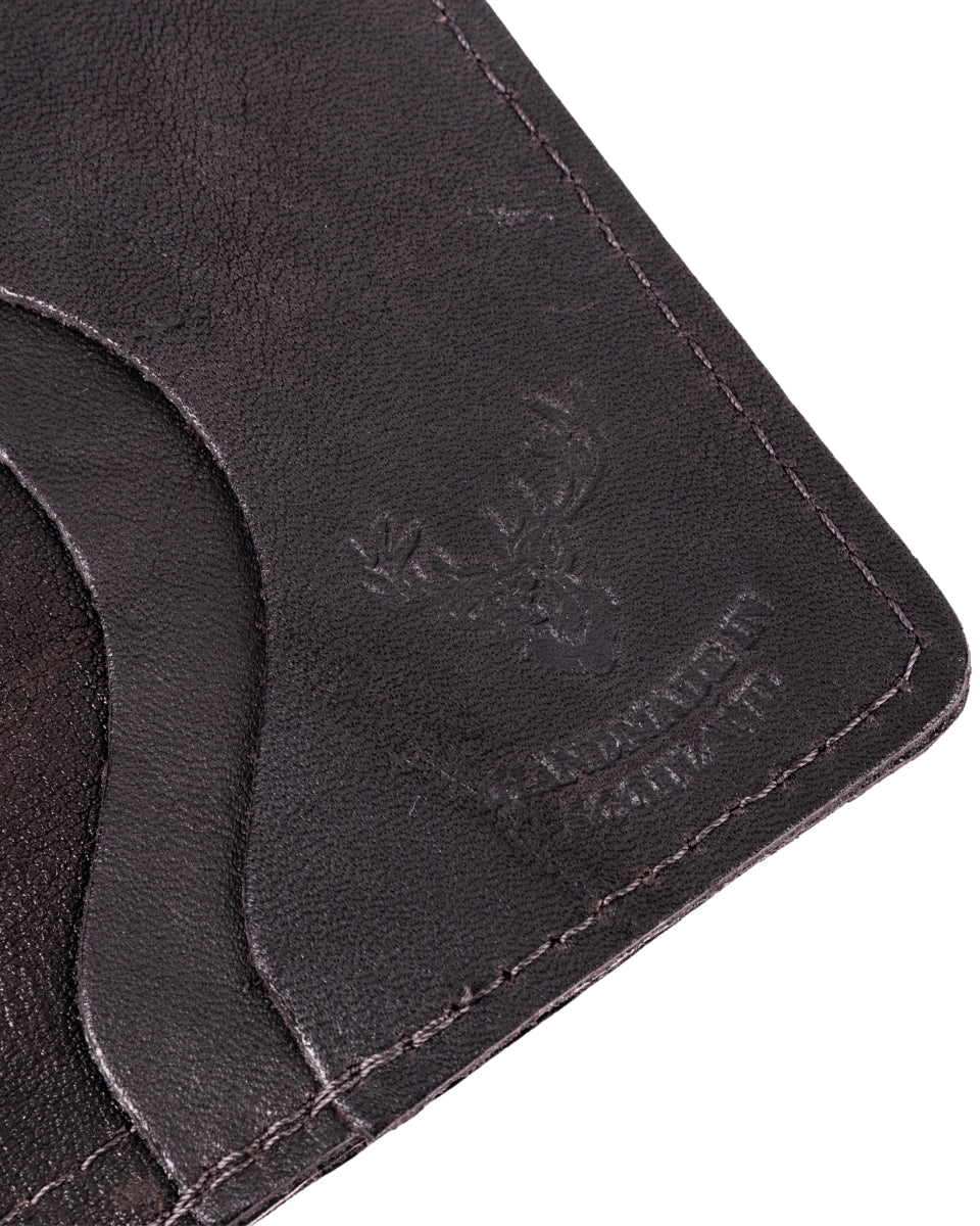 Harris Tweed and Deerskin Leather Wallet