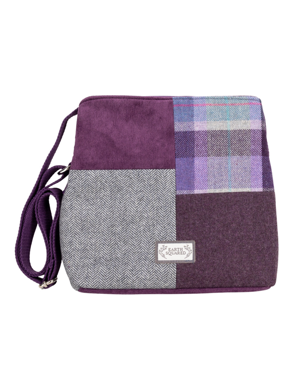 Carberry Tweed Patchwork Logan Bag - Earth Squared