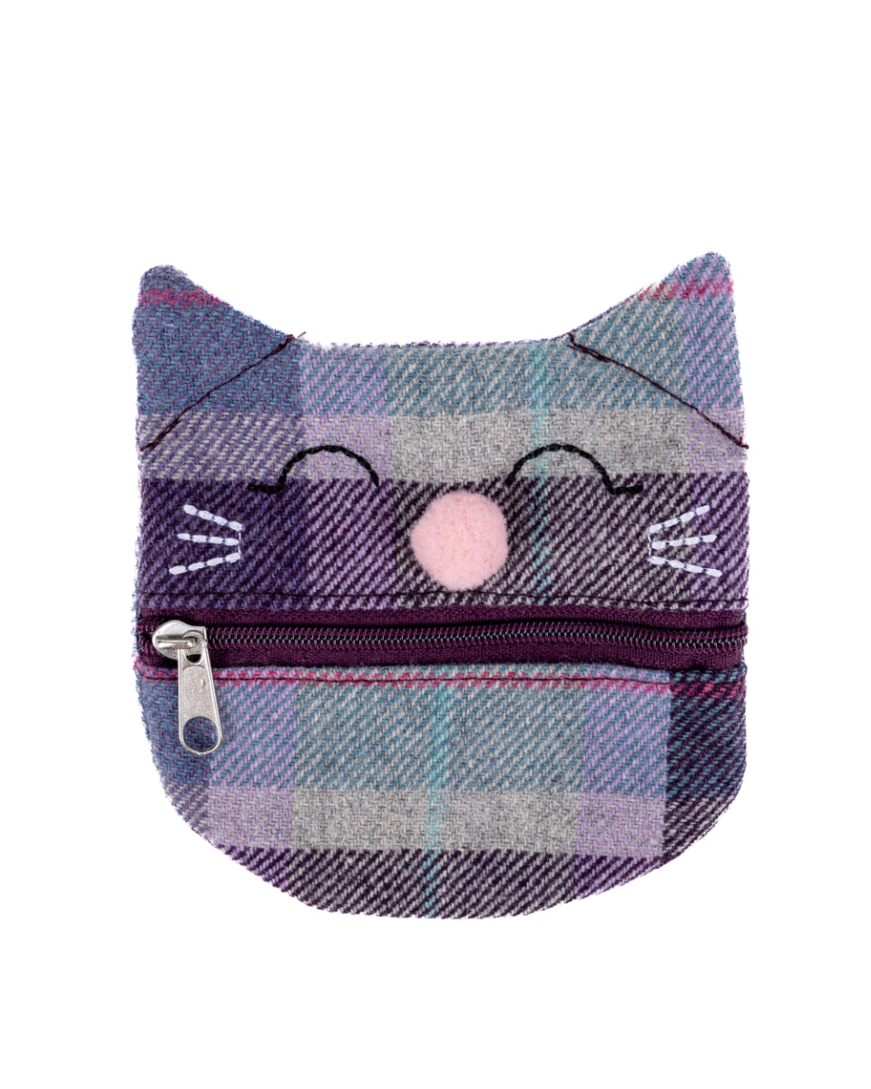 Carberry Tweed Cat Purse