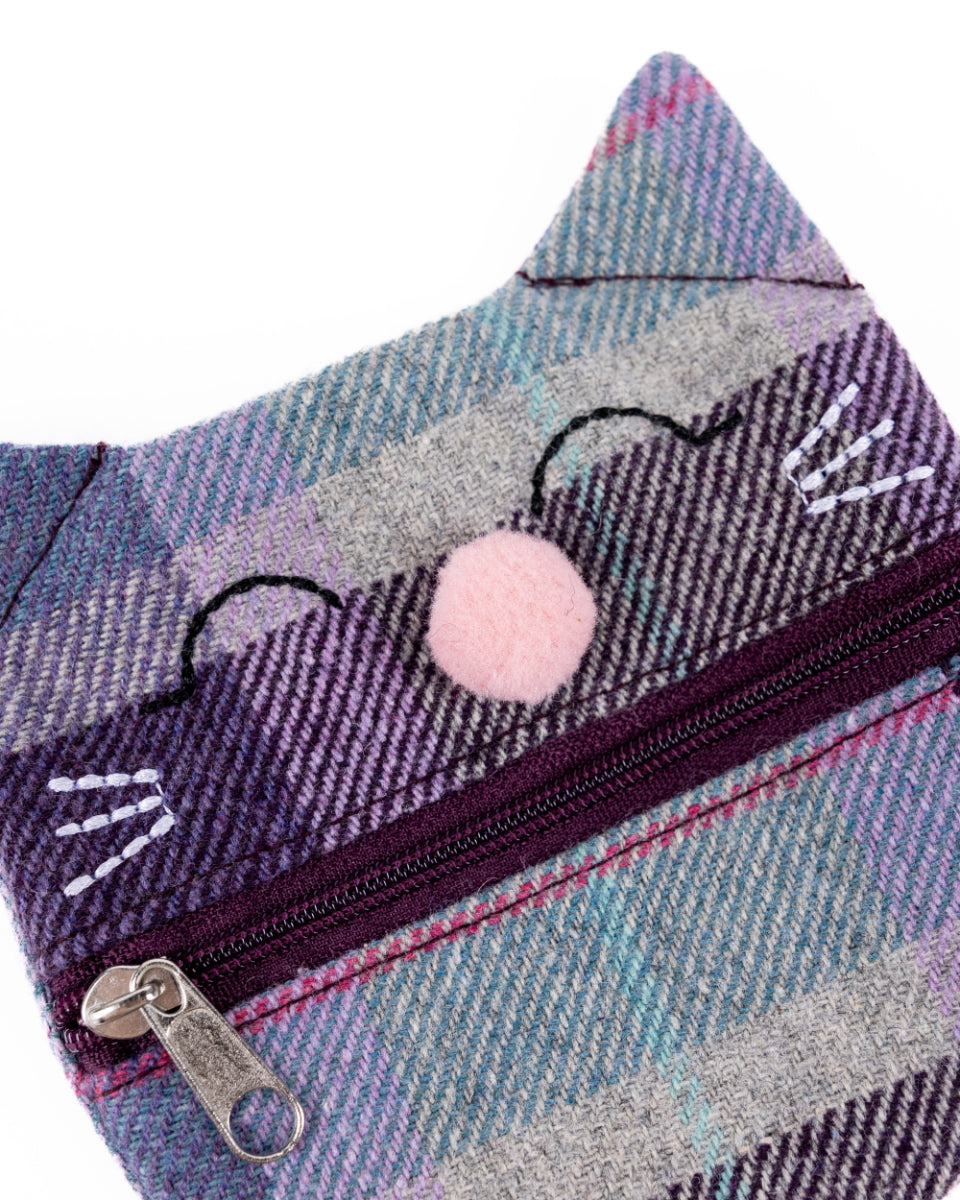 Carberry Tweed Cat Purse