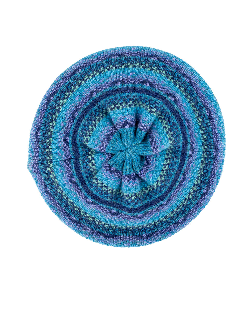 Taransay Vapour Marino Lambswool Beret