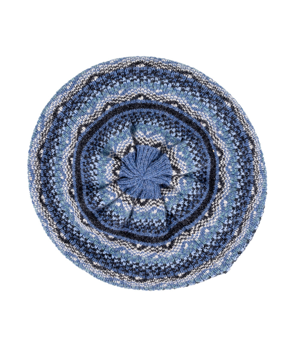 Taransay Umbra Marino Lambswool Beret