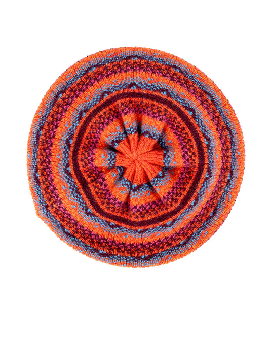 Taransay Halo Marino Lambswool Beret