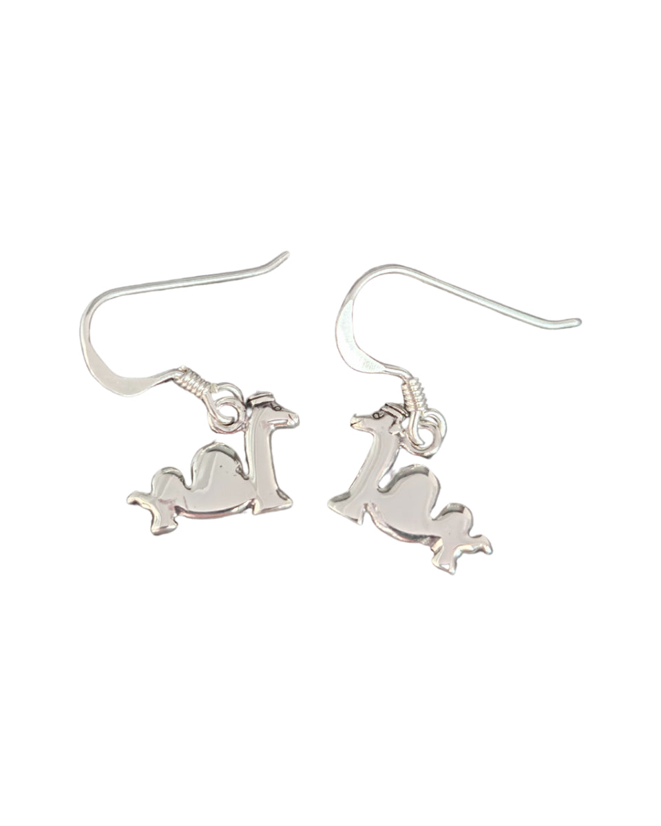 Sterling Silver Nessie Drop Earrings