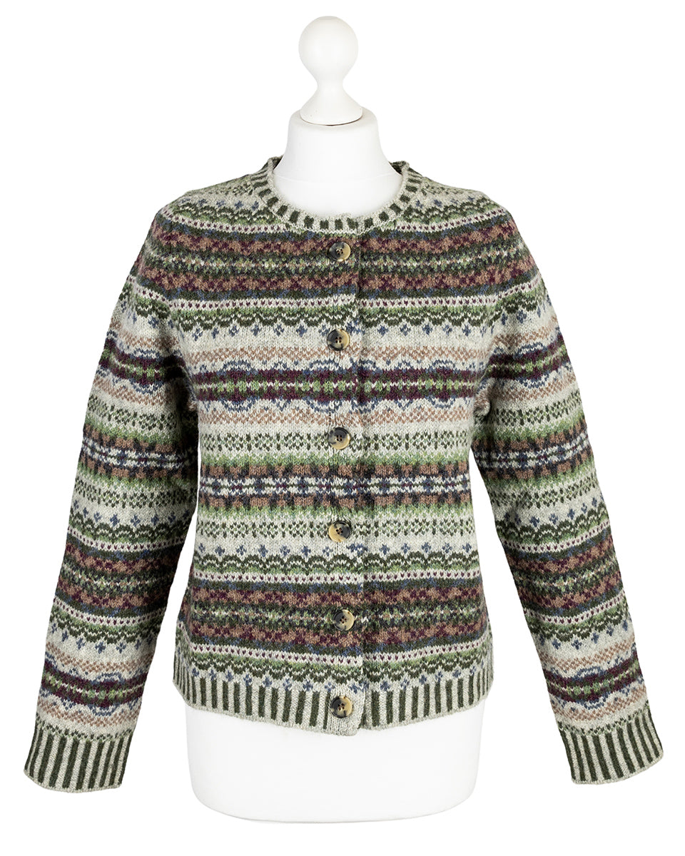 Westray Cardigan in Glencoe Brown by Eribe Knitwear